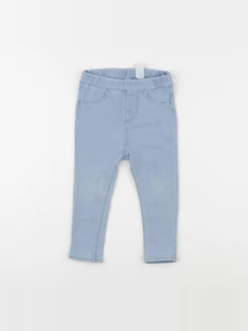 H&M - jegging bleu - 12/18 mois