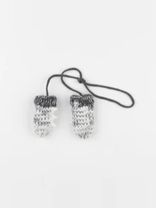 IKKS - moufles blanc, gris - 3/9 mois