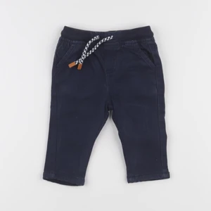 Vertbaudet - pantalon bleu - 6 mois
