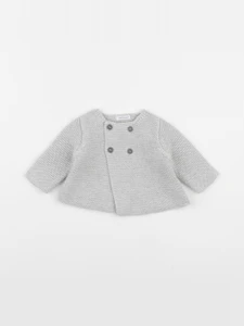 Boutchou - gilet gris - 6 mois