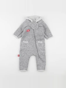 Red Castle - sur-pyjama gris - 6/12 mois