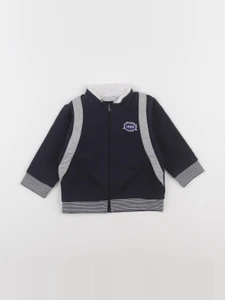 IKKS - sweat bleu - 12 mois