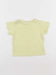 Cadet Rousselle - tee-shirt jaune - 12 mois