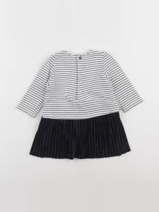 IKKS - robe bleu - 6 mois