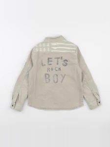 IKKS - veste imprimé au dos marron - 5 ans