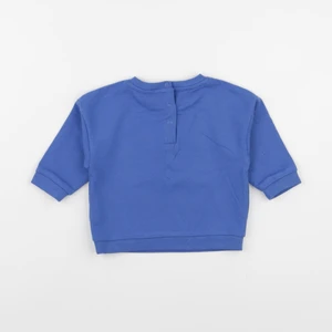 Vertbaudet - sweat bleu - 12 mois