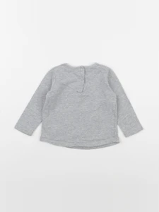 La Redoute - tee-shirt gris - 9 mois