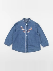 Monoprix - chemise bleu - 3 ans