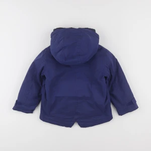 Vertbaudet - parka bleu - 3 ans