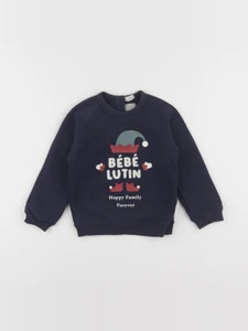 Vertbaudet - sweat bleu - 3 ans