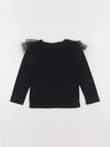 H&M - tee-shirt noir - 2/4 ans