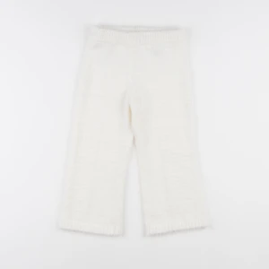 H&M - legging blanc - 2/4 ans