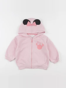 H&M - sweat rose - 2 ans