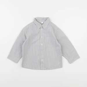 Vertbaudet - chemise gris - 2 ans