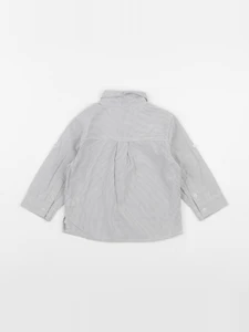 Vertbaudet - chemise gris - 2 ans
