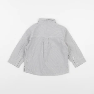 Vertbaudet - chemise gris - 2 ans
