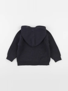 Zara - gilet bleu - 12/18 mois
