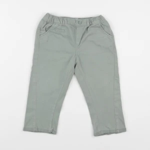 Vertbaudet - pantalon vert - 2 ans