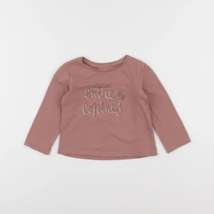 Vertbaudet - tee-shirt rose - 2 ans