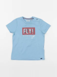 IKKS - tee-shirt bleu - 18 mois
