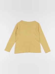 Vertbaudet - tee-shirt jaune - 4 ans