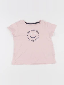 Vertbaudet - tee-shirt rose - 3 ans