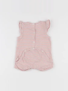 Vertbaudet - combinaison rose - 3 mois