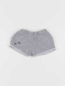 Vertbaudet - short gris - 9 mois
