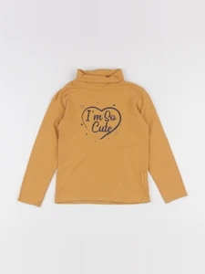 Vertbaudet - sous-pull jaune - 5 ans