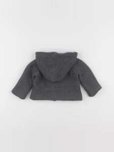 Natalys - gilet gris - 6 mois