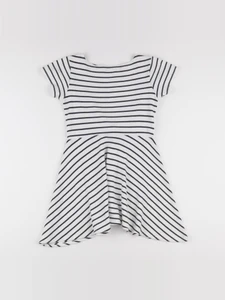 IKKS - robe bleu, blanc - 8 ans