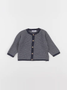 Boutchou - gilet bleu - 6 mois
