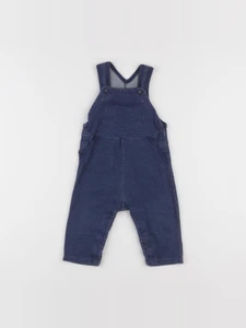 Petit Bateau - salopette bleu - 12 mois
