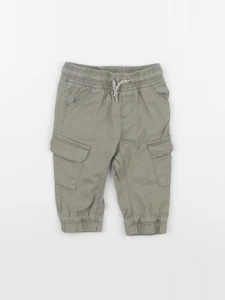 Vertbaudet - pantalon vert - 9 mois