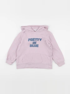 Vertbaudet - sweat rose - 6 ans