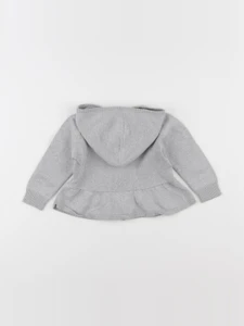 IKKS - gilet gris - 12 mois