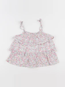 Vertbaudet - blouse rose - 7 ans