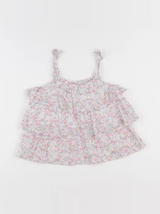 Vertbaudet - blouse rose - 7 ans