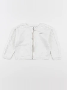 IKKS - gilet blanc - 18 mois