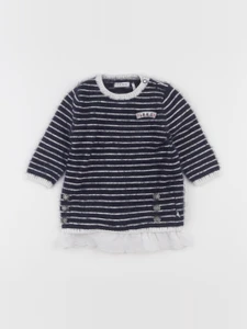 IKKS - robe bleu, blanc - 6 mois
