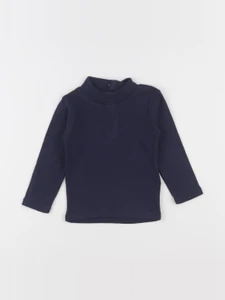 Vertbaudet - tee-shirt bleu - 18 mois