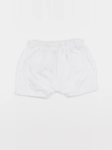 Vertbaudet - short blanc - 3 mois