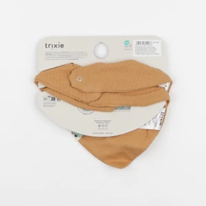 Trixie - lot de 2 bavoirs marron 