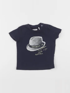 IKKS - tee-shirt bleu - 6 mois