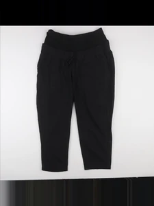 H&M - pantalon grossesse noir - l