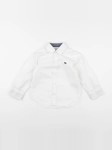 H&M - chemise blanc - 2/3 ans