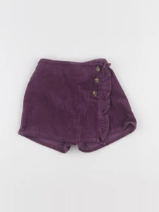 Vertbaudet - jupe short violet - 5 ans