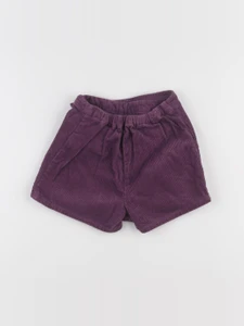 Vertbaudet - jupe short violet - 5 ans