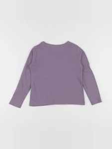 Vertbaudet - tee-shirt violet - 5 ans