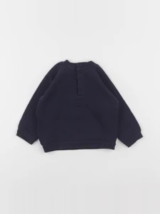 Boutchou - sweat bleu - 12 mois